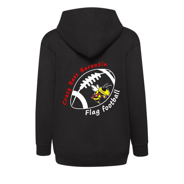 Sweat Zippé enfant noir