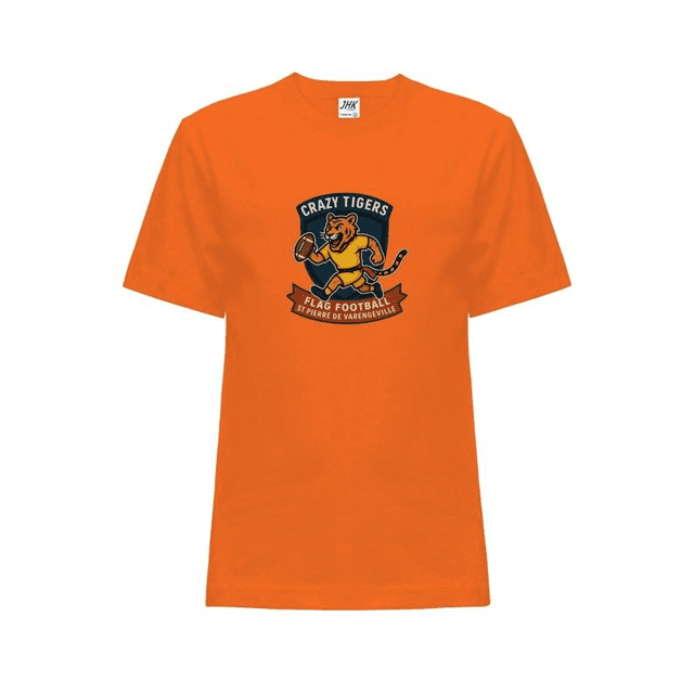 T-shirt enfant orange